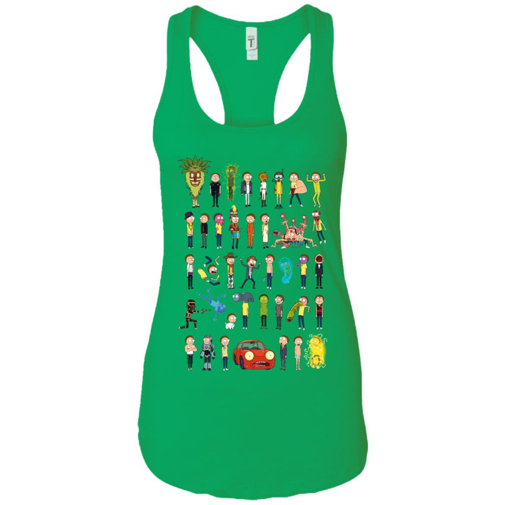 Ricky And Morty The Many Morty's Women Tank