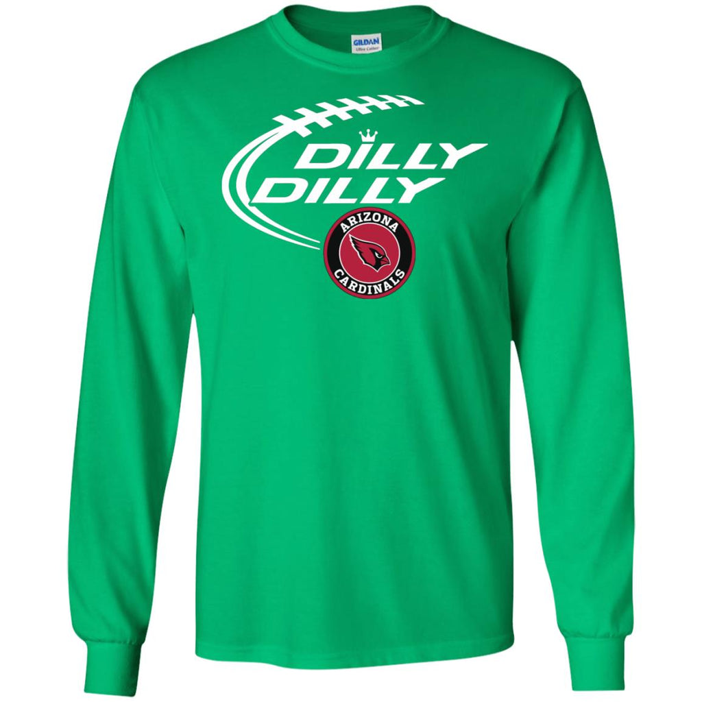 Dilly Dilly Arizona Cardinals Nfl Football Men Long SLeeve Shirt