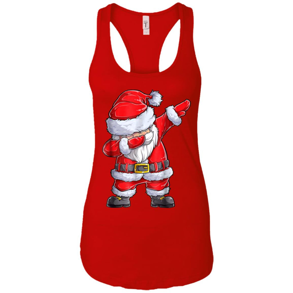 Dabbing Santa Shirt Christmas Boys Kids Men Xmas Gifts Tees Women Tank