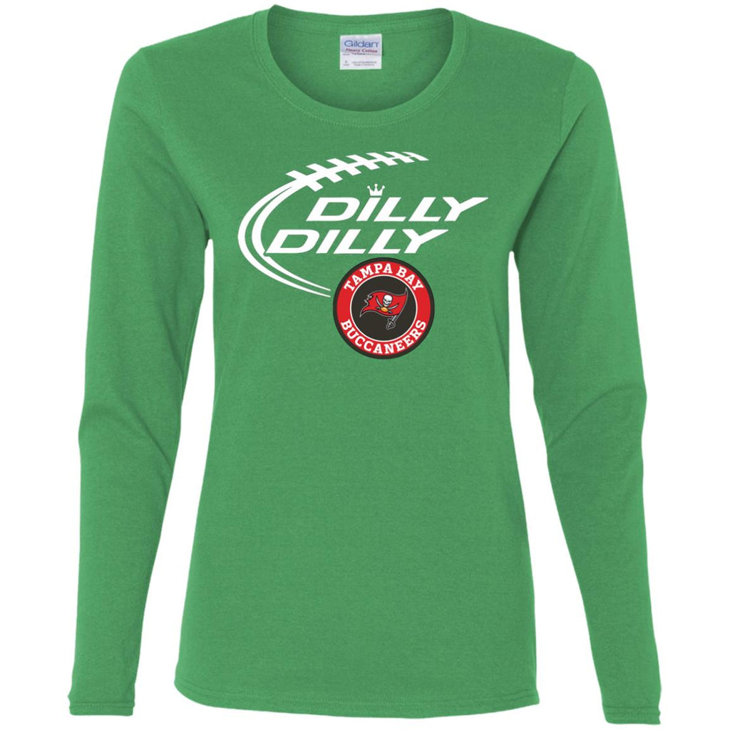 Dilly Dilly Tampa Bay Buccaneers Nfl Football Women Long Sleeve Shirt