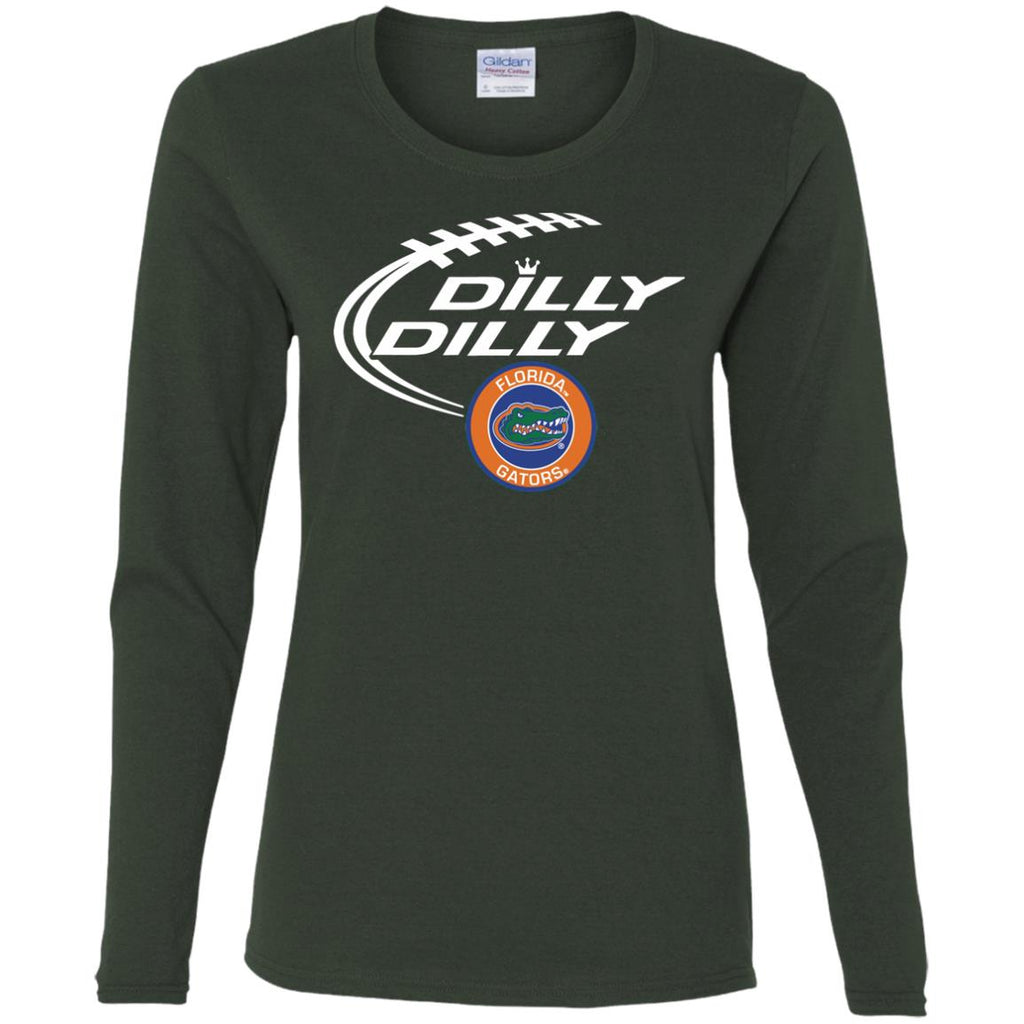 Dilly Dilly Florida Gators Nfl Football Women Long Sleeve Shirt