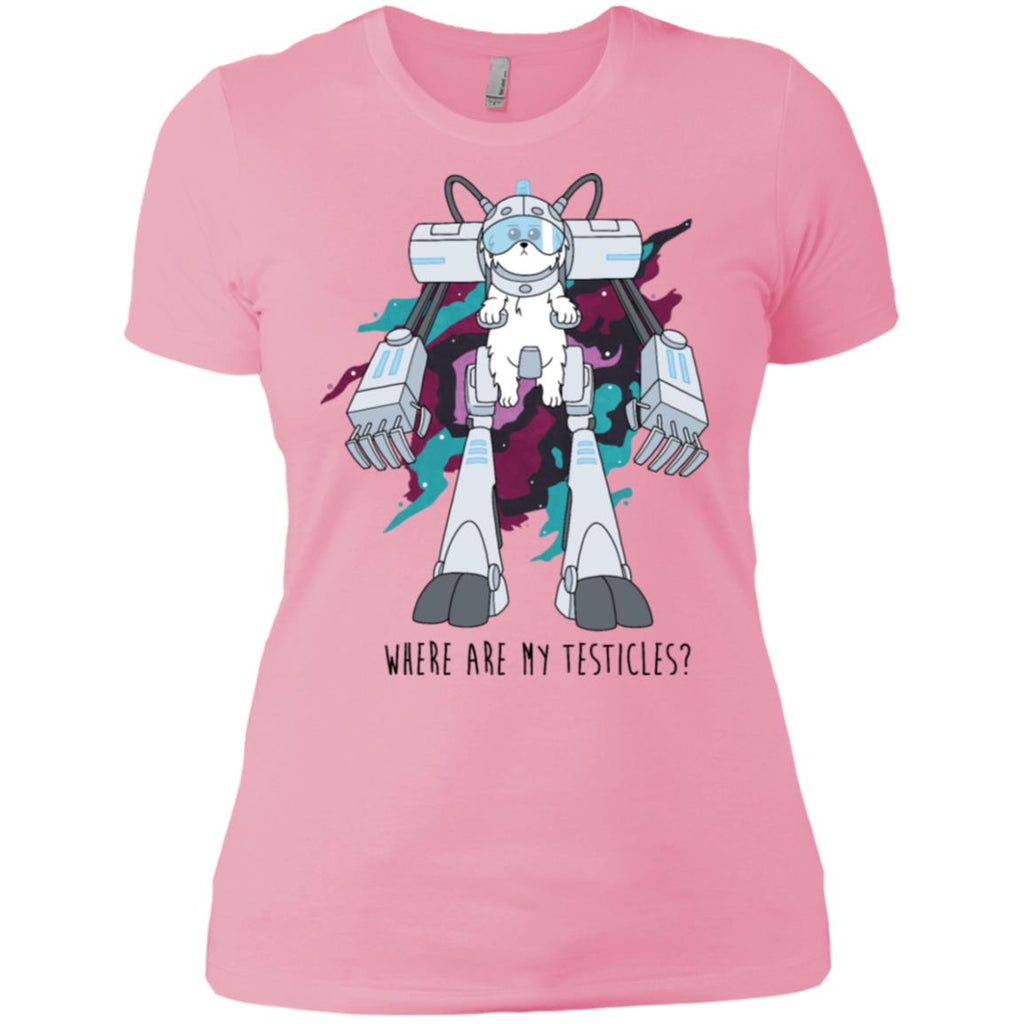 Rick And Morty Snuffles Funny Women T-Shirt