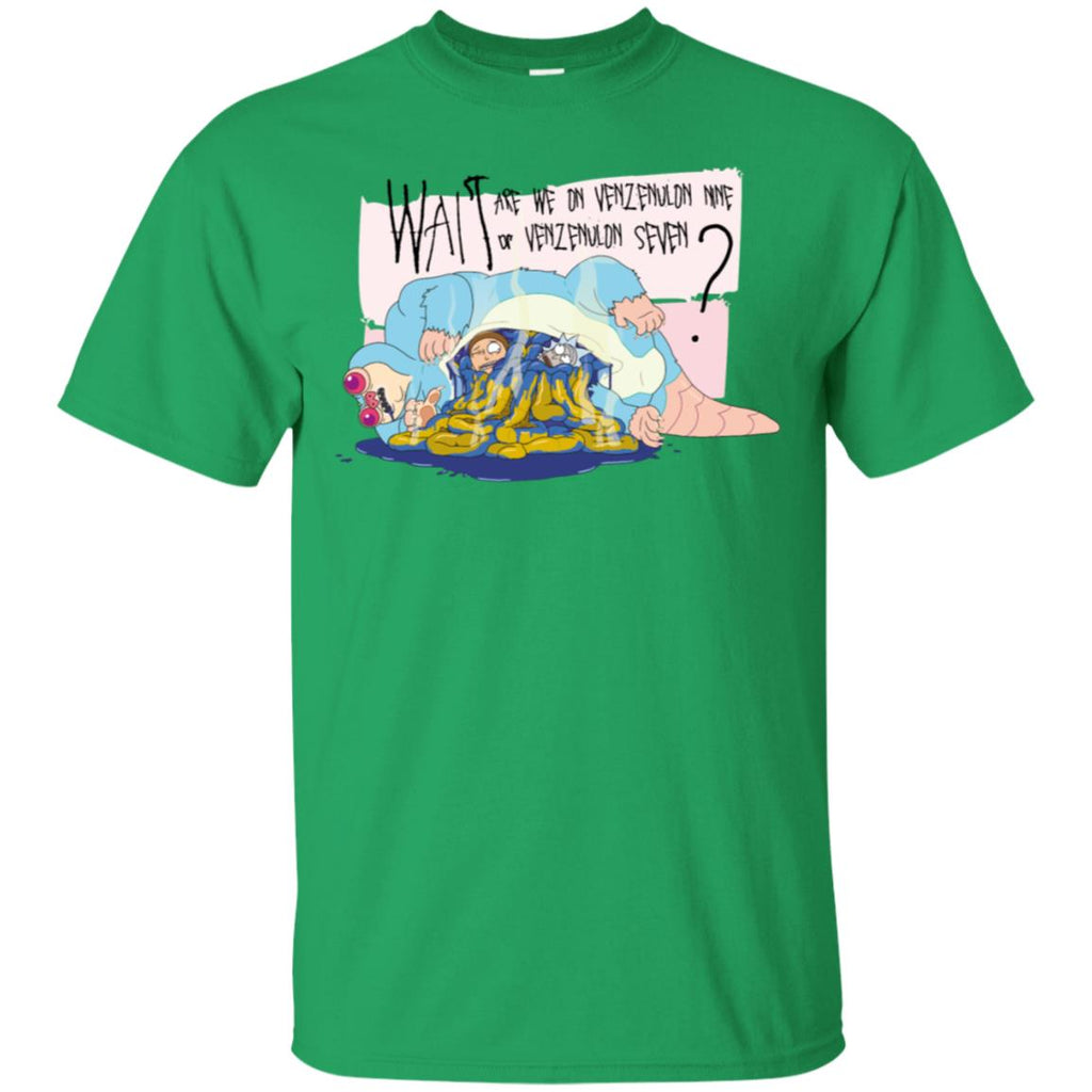 Ricky And Morty Which Venzenulon Are We On Men T-Shirt