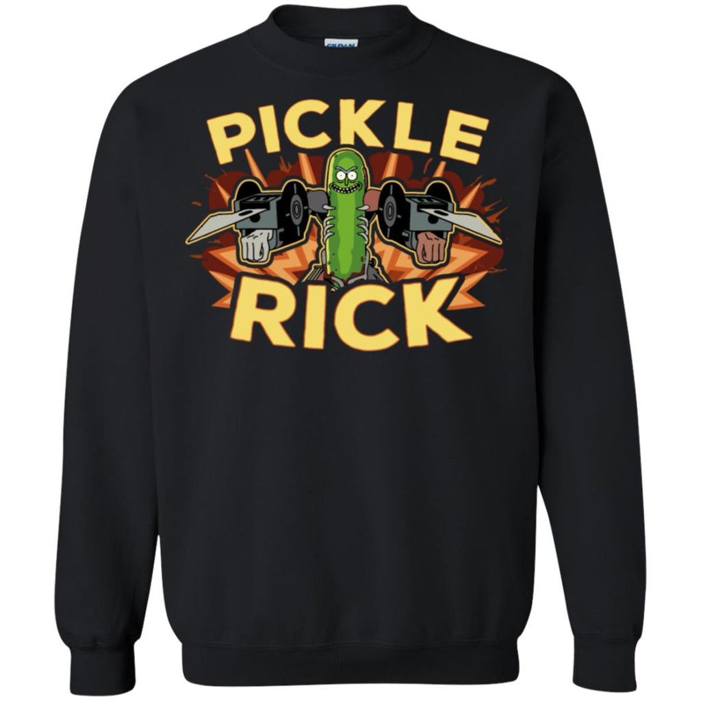 Rick And Morty Pickle Rick Unisex Crewneck Pullover Sweatshirt