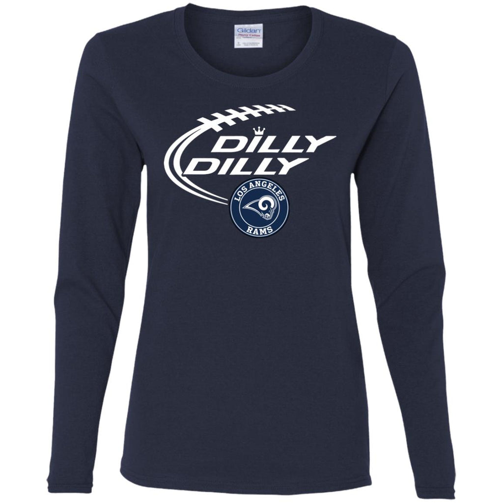 Dilly Dilly Los Angeles Rams Nfl Football Women Long Sleeve Shirt