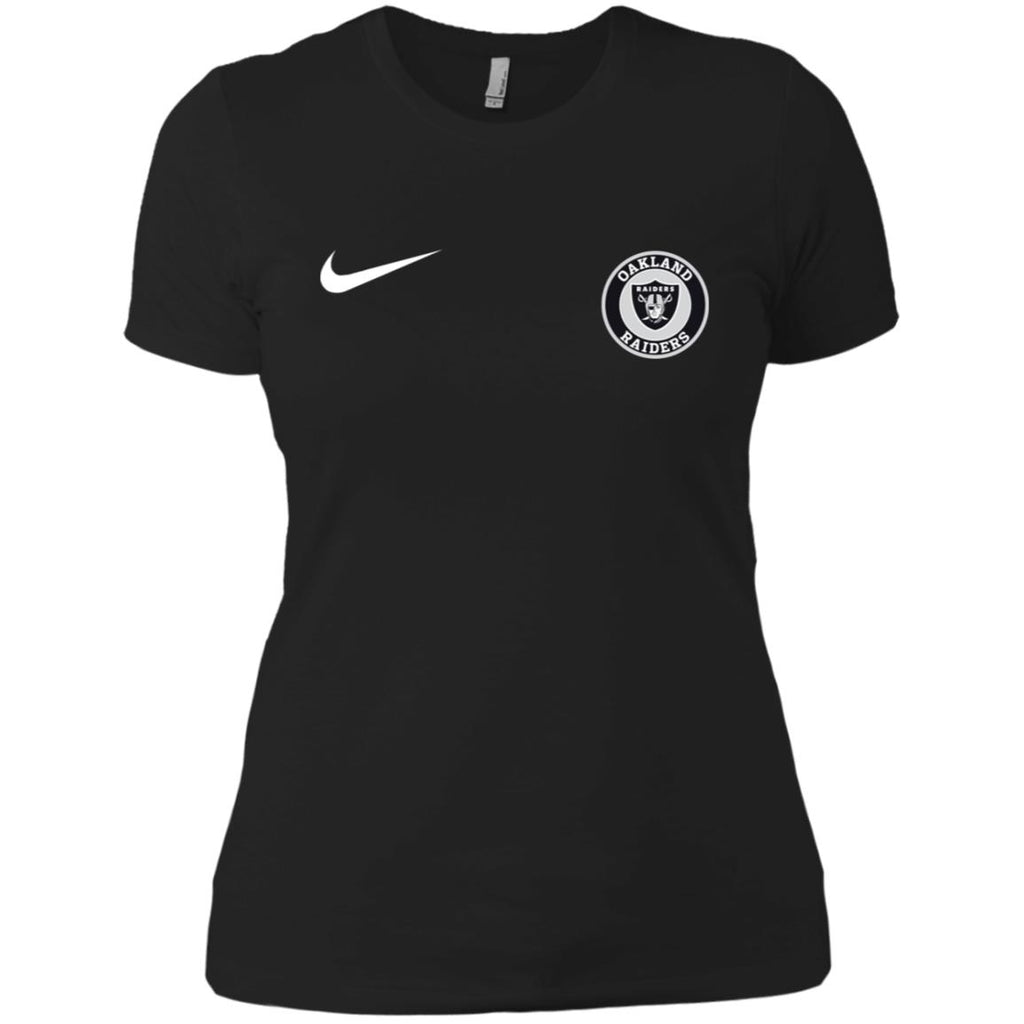 Nike Oakland Raiders Nfl Football Women T-Shirt