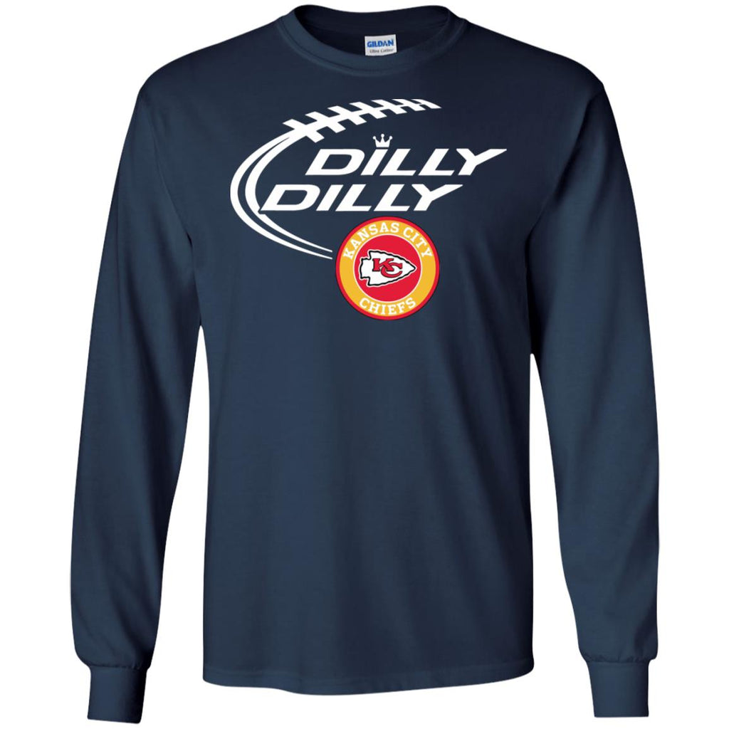 Dilly Dilly Kansas City Chiefs Nfl Football Men Long SLeeve Shirt
