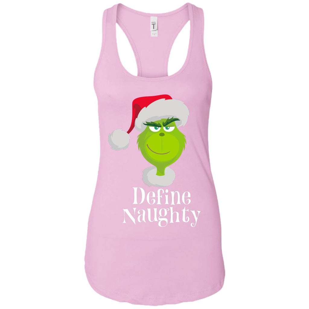 Dr. Seuss The Grinch Naughty Grinch Christmas Women Tank