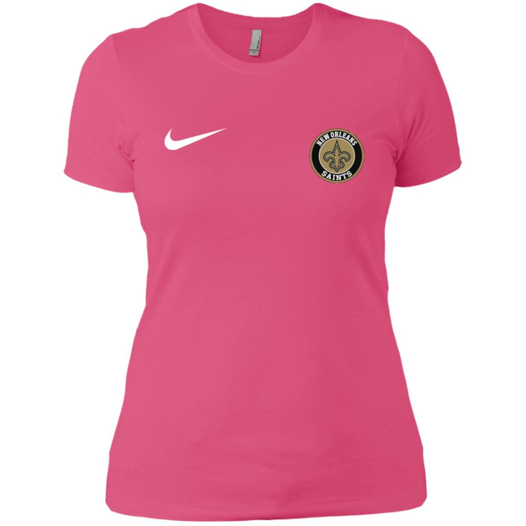 Nike New Orleans Saints Nfl Football Women T-Shirt