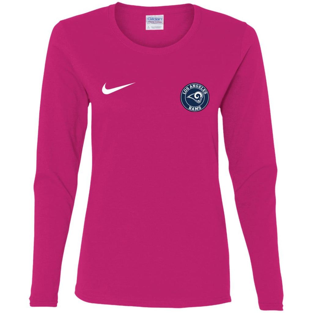 Nike Los Angeles Rams Nfl Football Women Long Sleeve Shirt