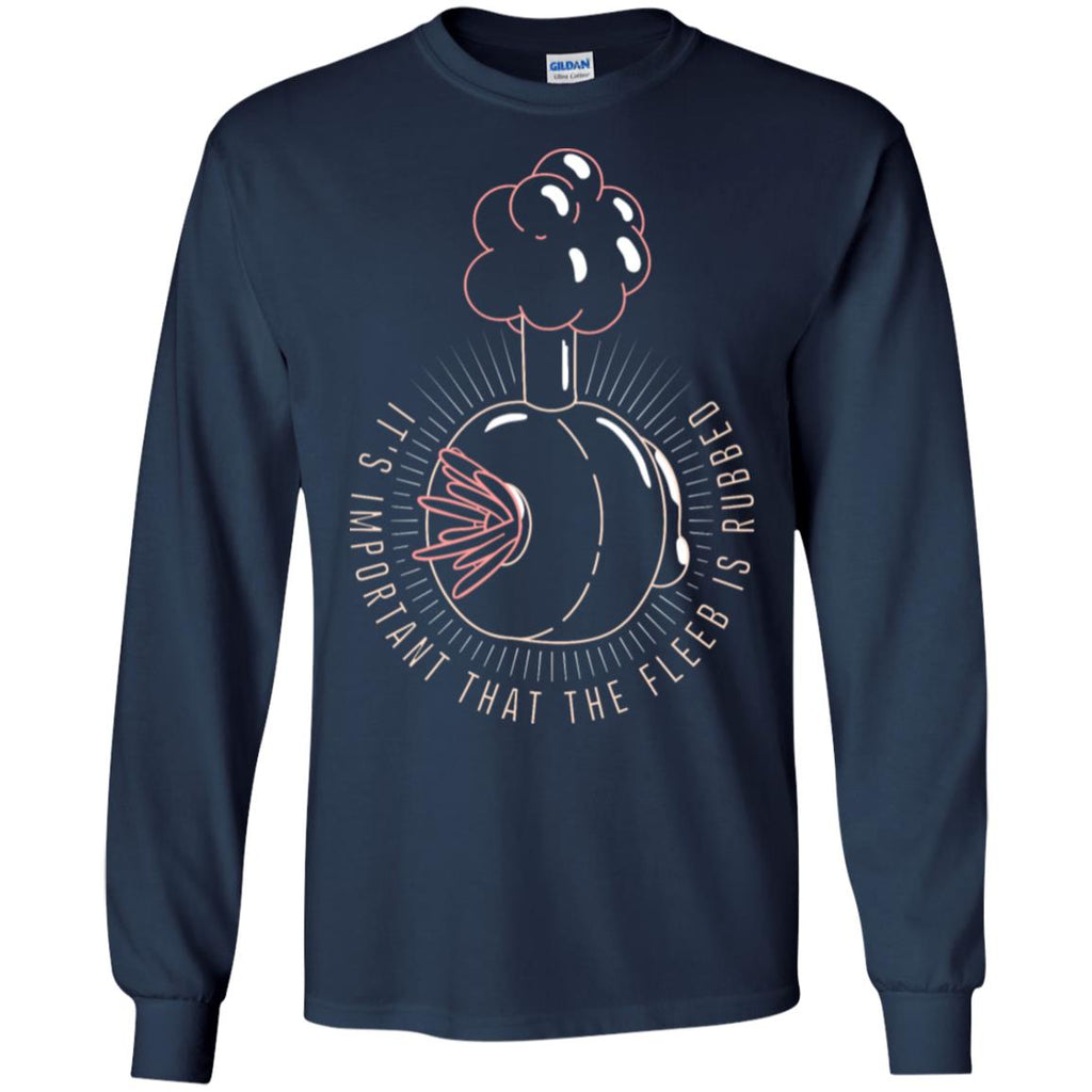Rick And Morty Plumbus Men Long SLeeve Shirt