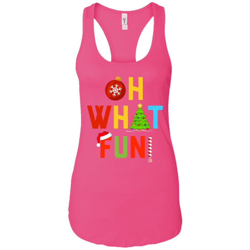 Oh What Fun Merry Christmas Women Tank
