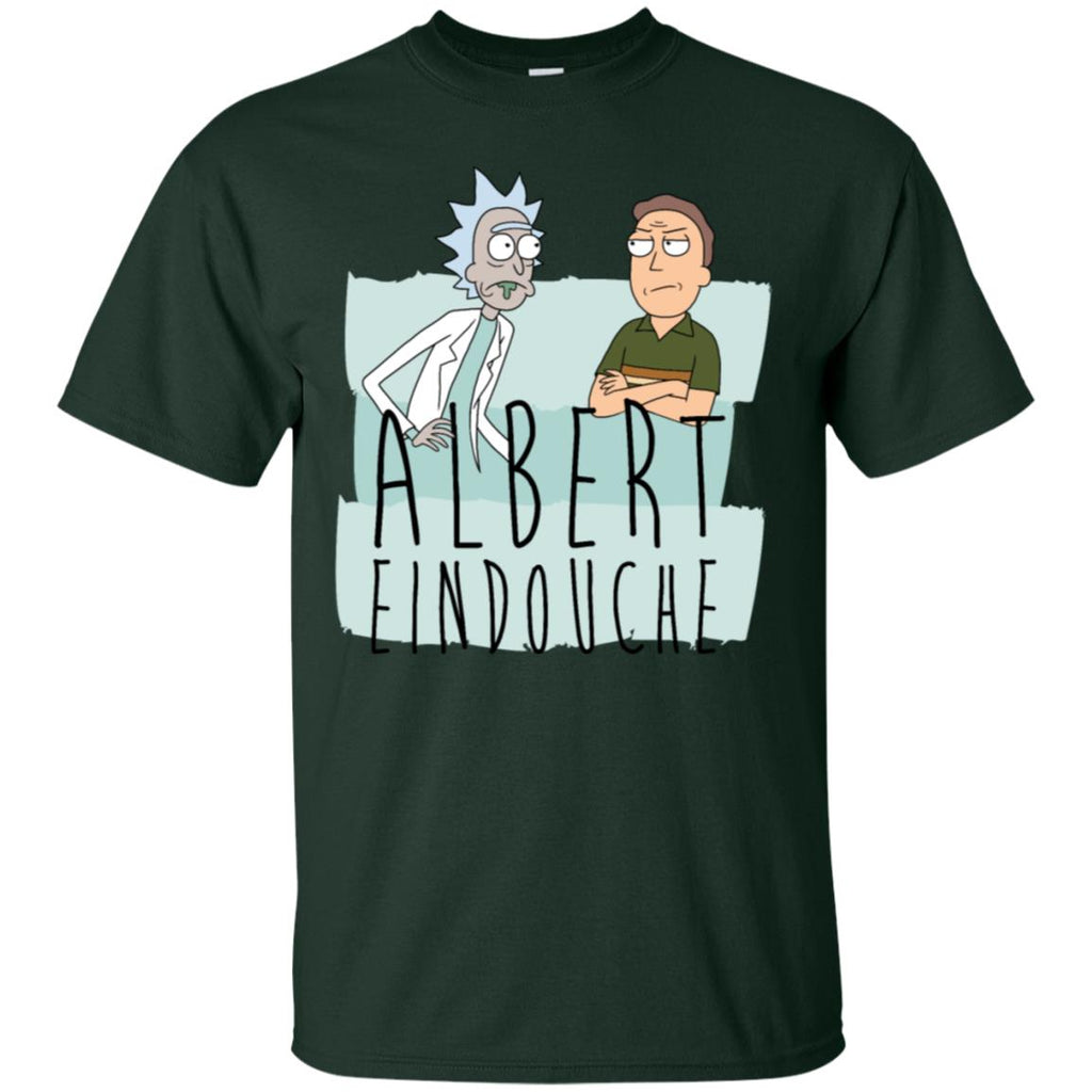 Rick And Morty Albert Eindouche Parody Men T-Shirt