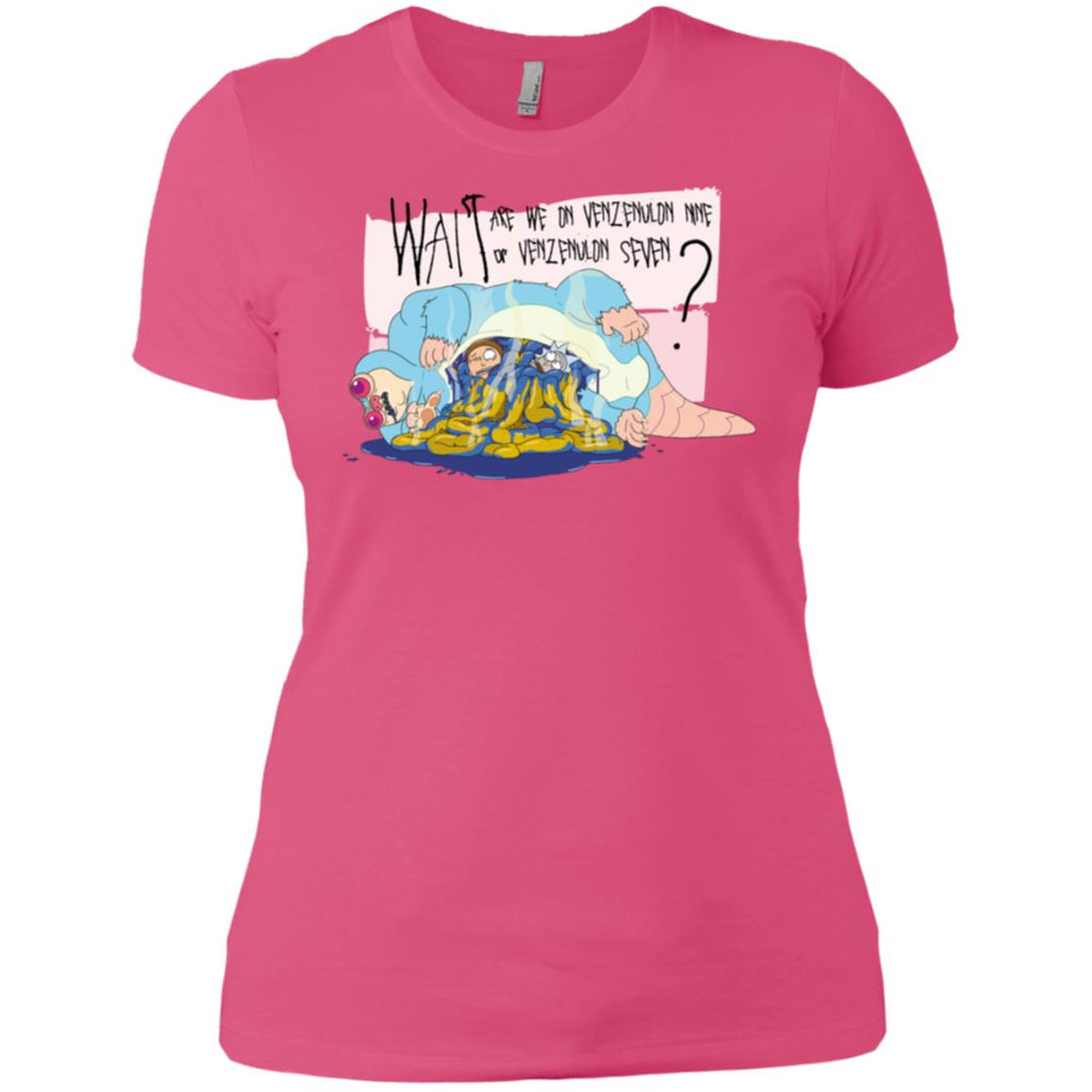 Ricky And Morty Which Venzenulon Are We On Women T-Shirt