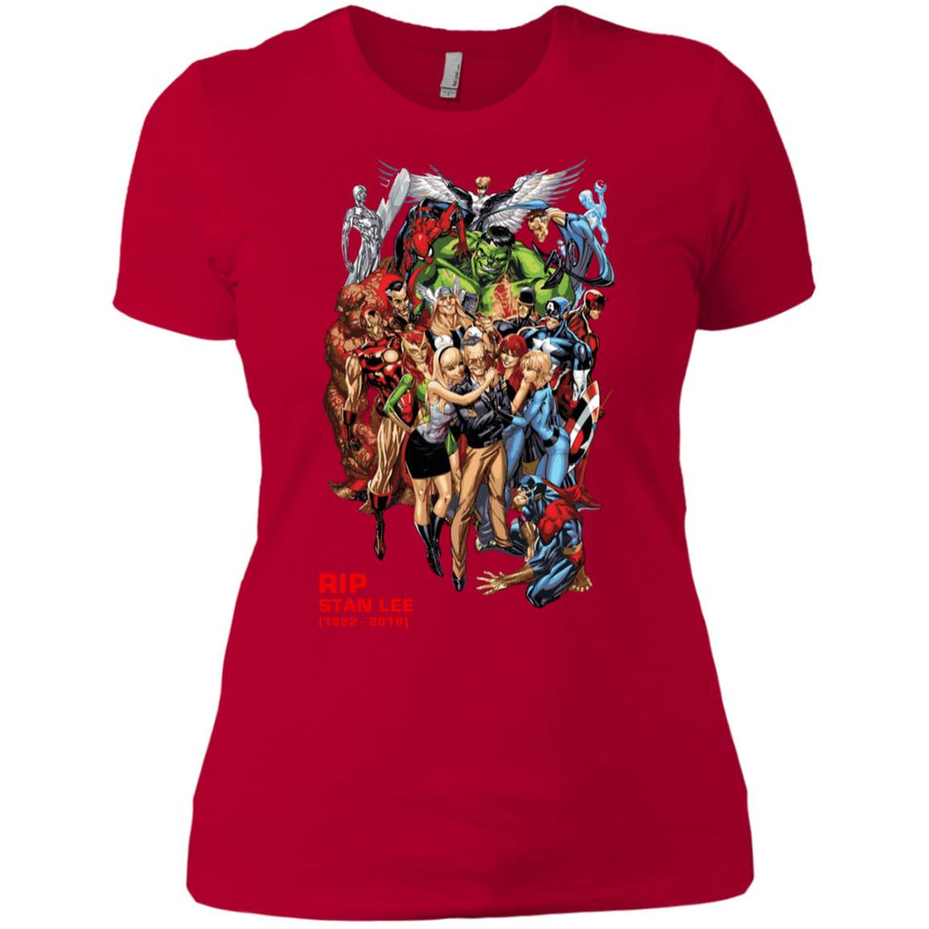 Rip Stan Lee Father Of Super Heroes Women T-Shirt