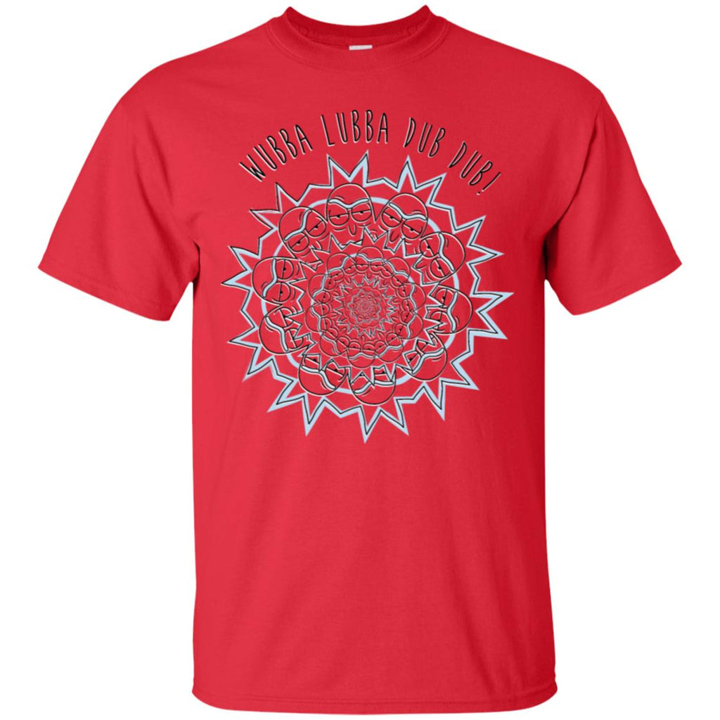 Rick And Morty Wubba Lubba Dub Dub Slogan Men T-Shirt