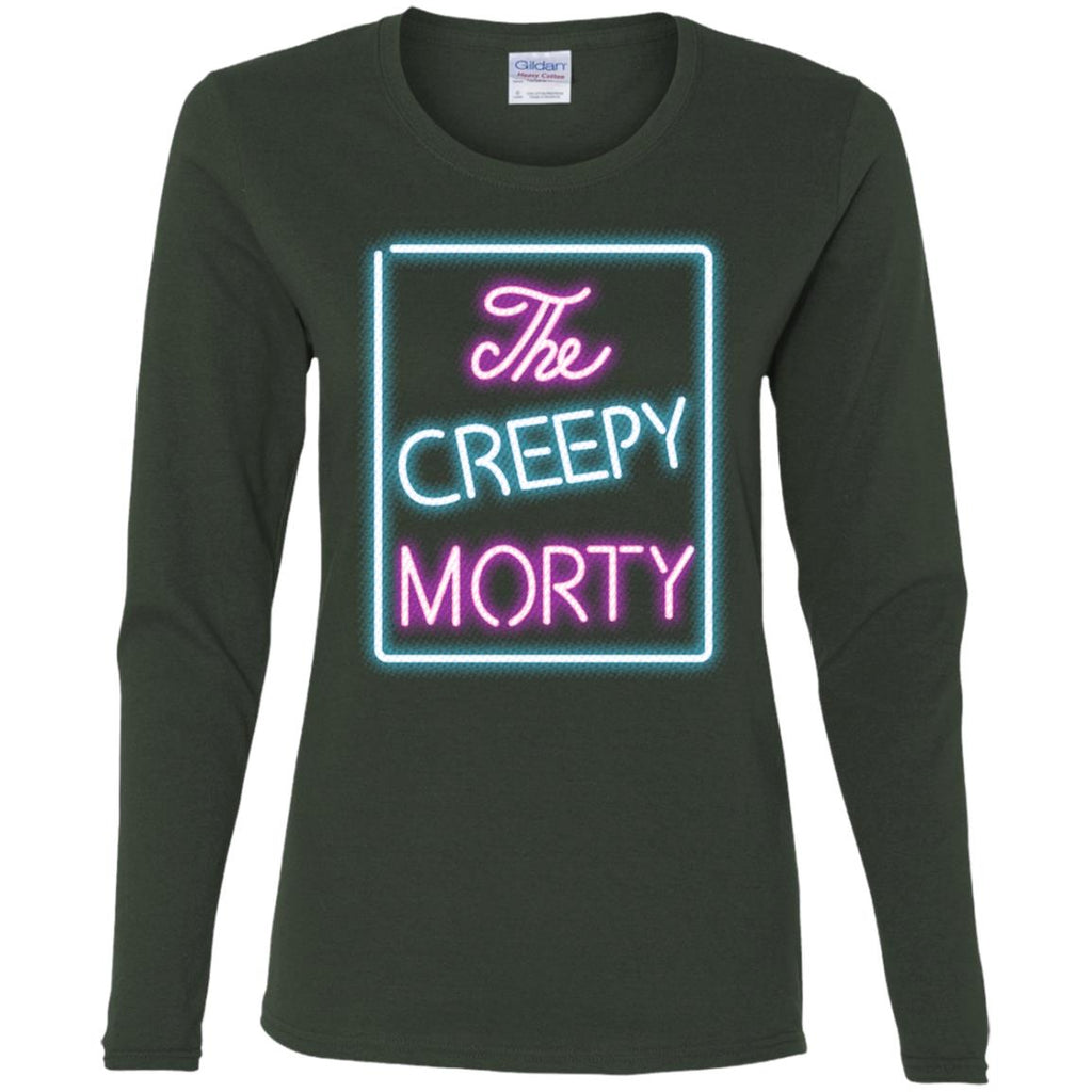 Rick And Morty The Creepy Morty Club Women Long Sleeve Shirt
