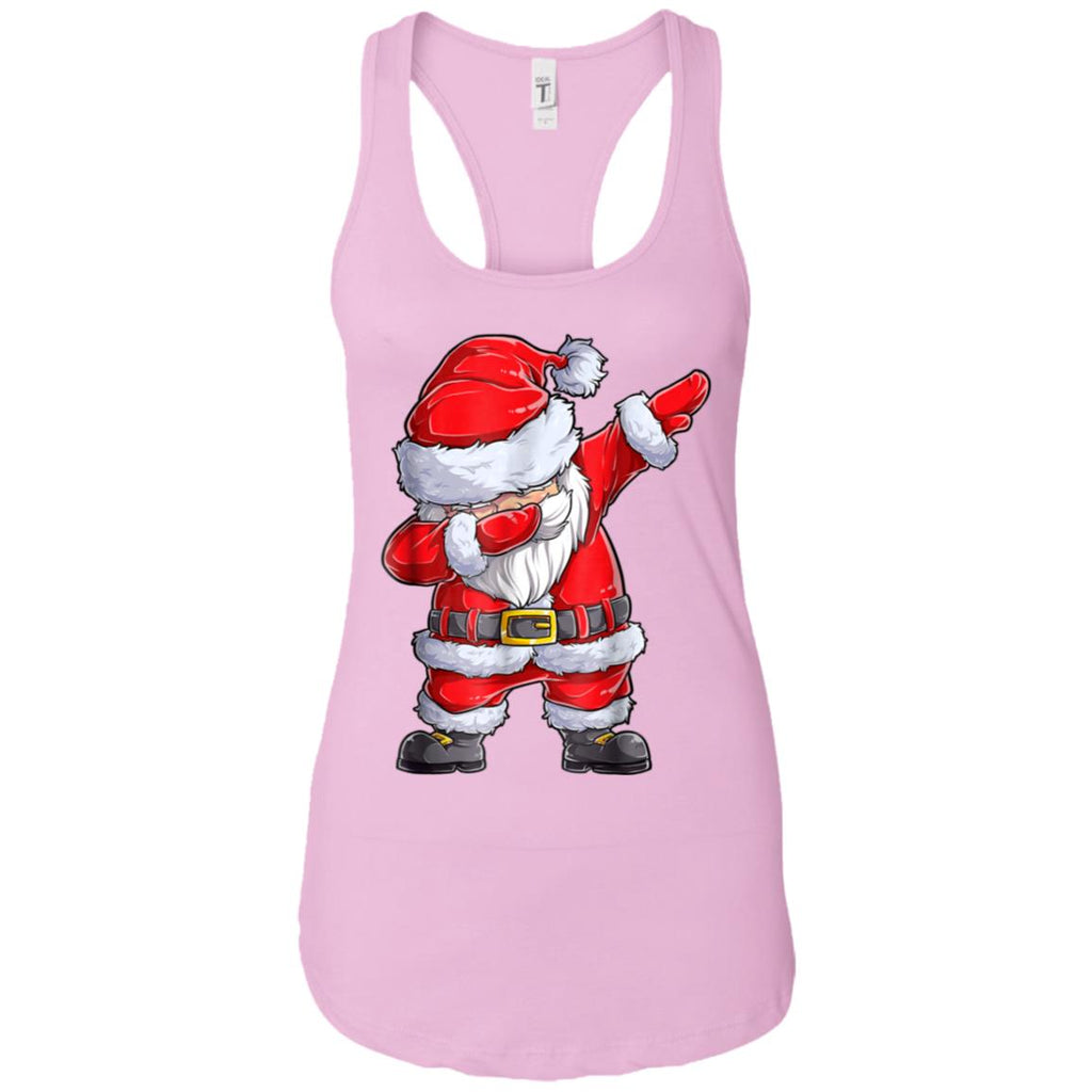 Dabbing Santa Shirt Christmas Boys Kids Men Xmas Gifts Tees Women Tank