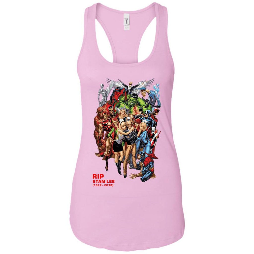Rip Stan Lee Father Of Super Heroes Women Tank