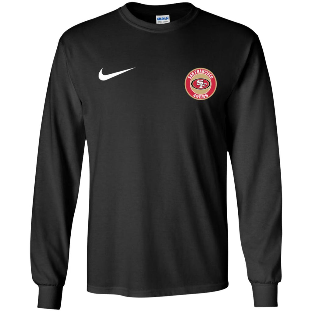Nike San Francisco 49ers Nfl Football Men Long SLeeve Shirt