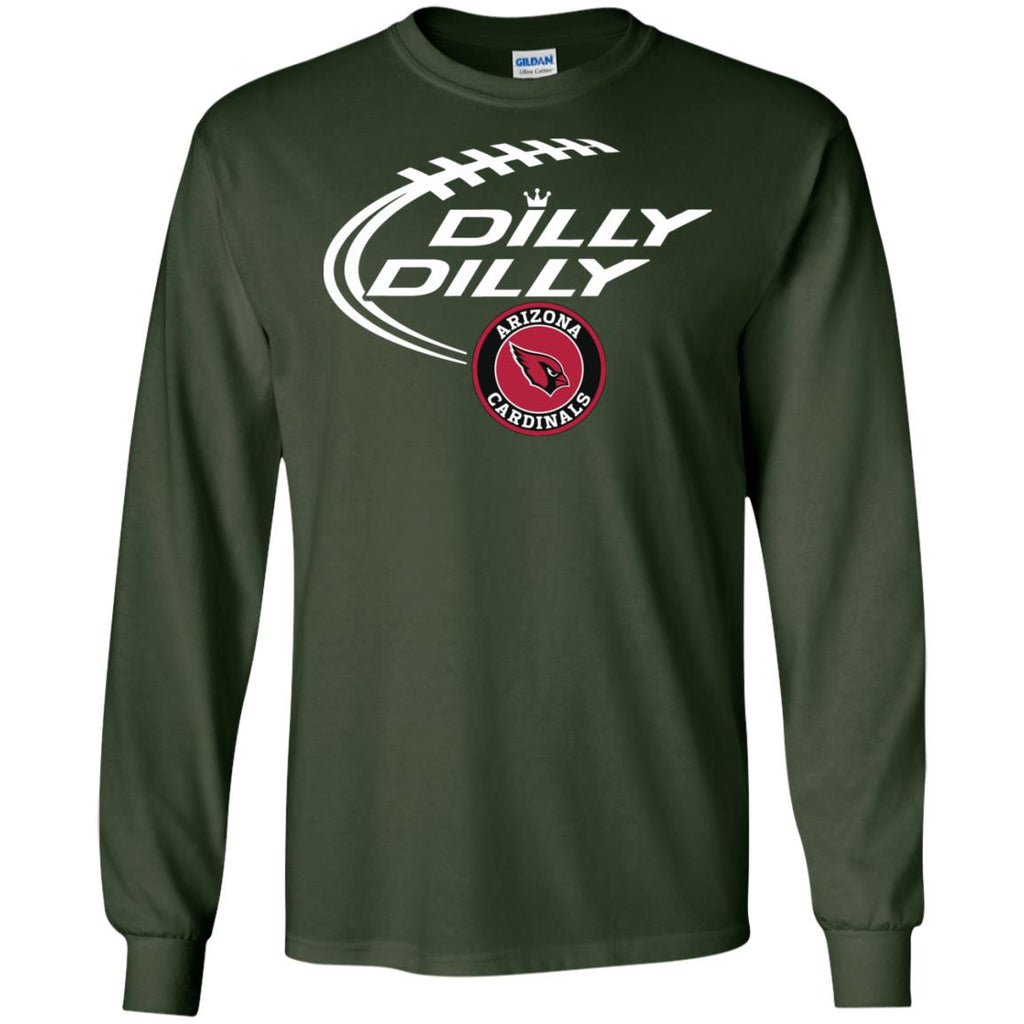 Dilly Dilly Arizona Cardinals Nfl Football Men Long SLeeve Shirt
