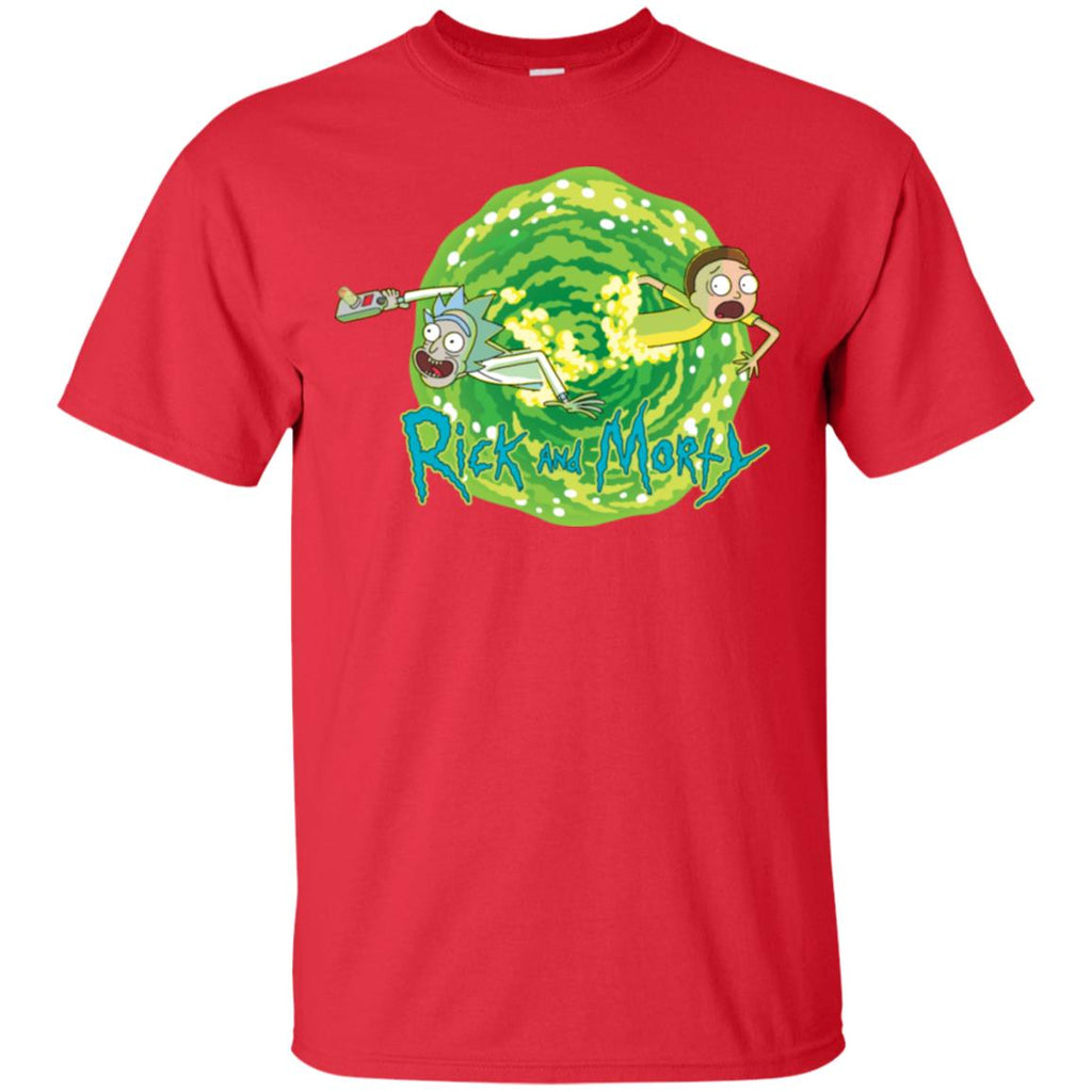 Rick And Morty Multidimensional Travel Men T-Shirt