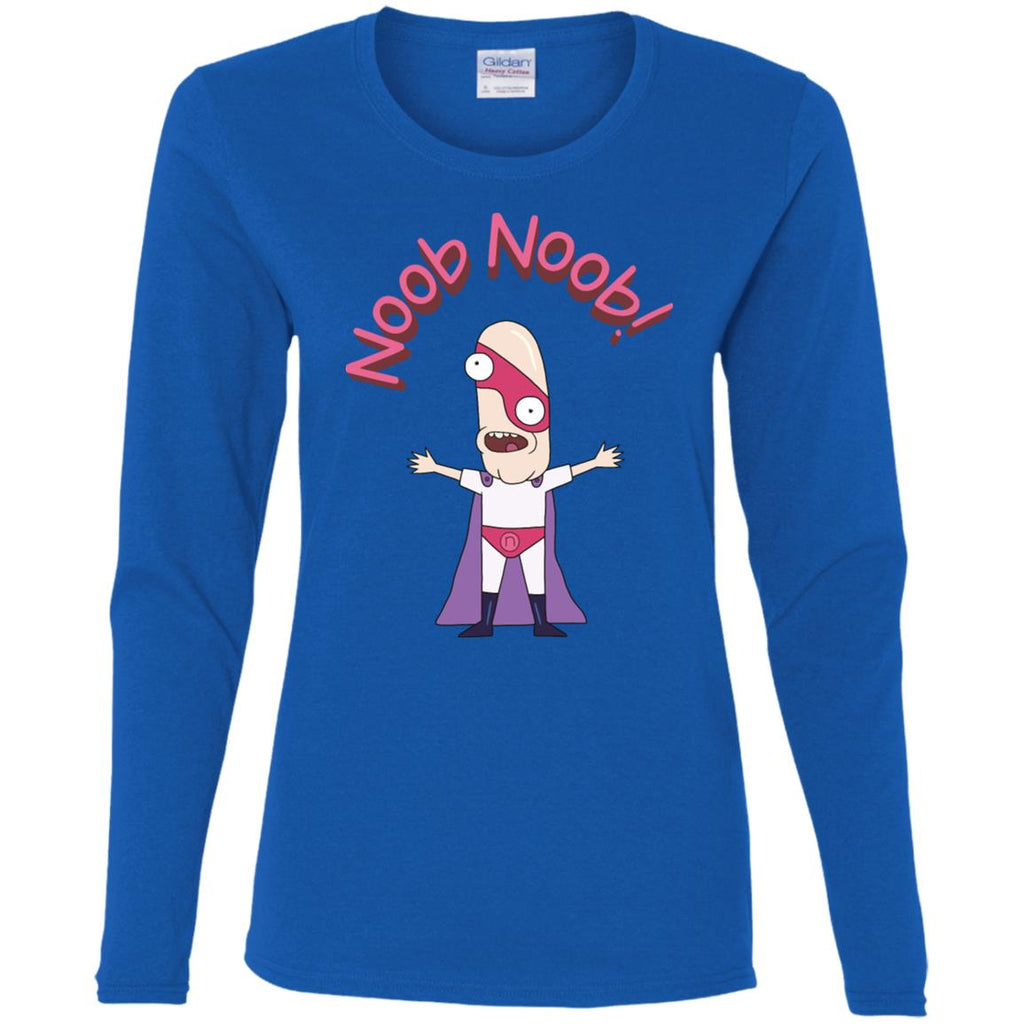 Rick And Morty Noob Noob Women Long Sleeve Shirt