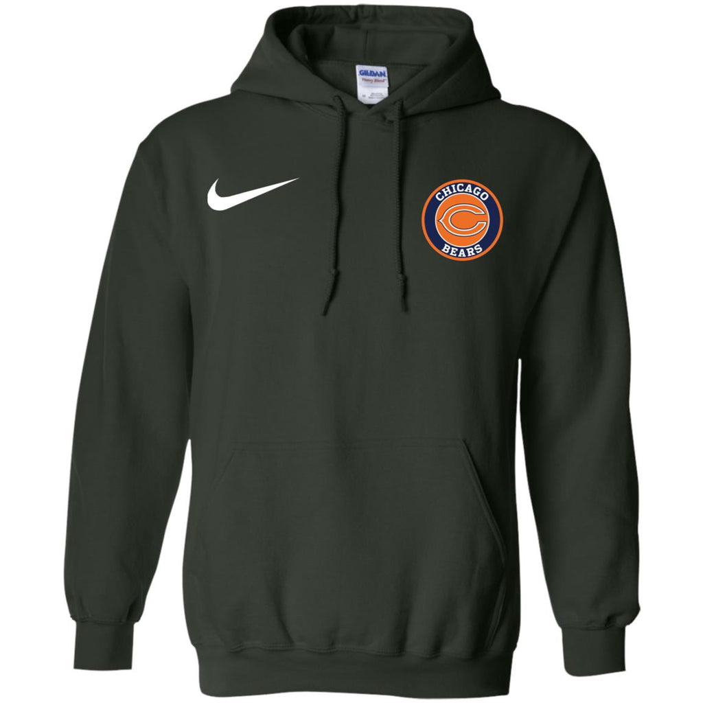 Nike Chicago Bears Nfl Football Men Pullover Hoodie
