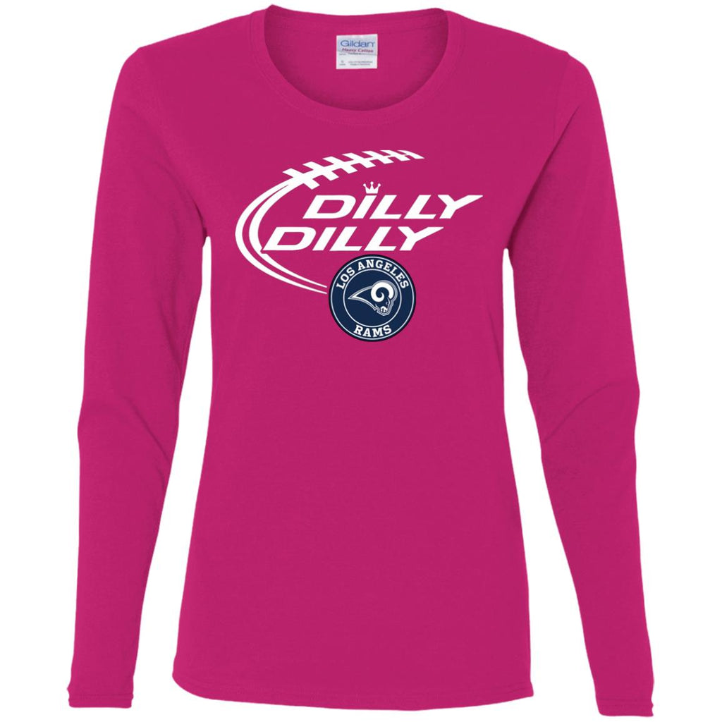 Dilly Dilly Los Angeles Rams Nfl Football Women Long Sleeve Shirt