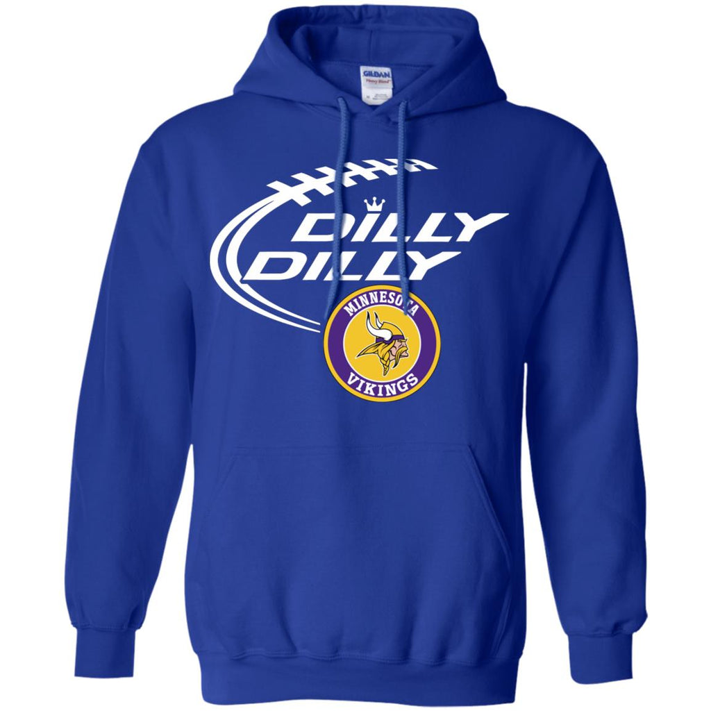 Dilly Dilly Minnesota Vikings Nfl Football Men Pullover Hoodie