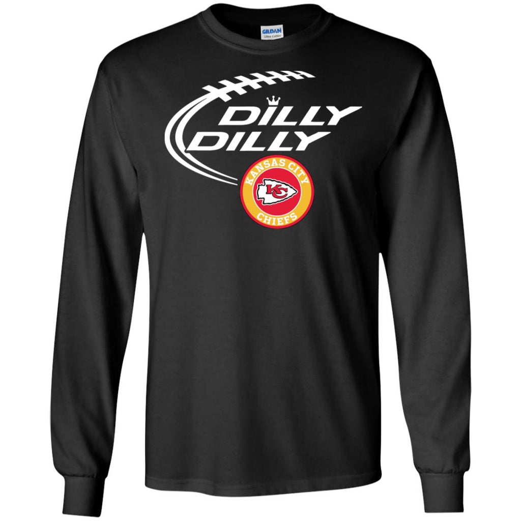 Dilly Dilly Kansas City Chiefs Nfl Football Men Long SLeeve Shirt