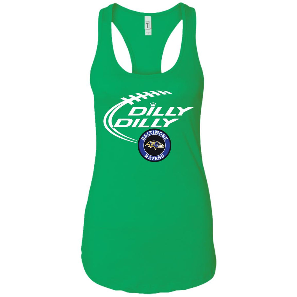 Dilly Dilly Baltimore Ravens Nfl Football Women Tank