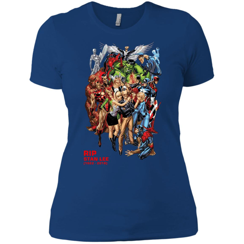 Rip Stan Lee Father Of Super Heroes Women T-Shirt