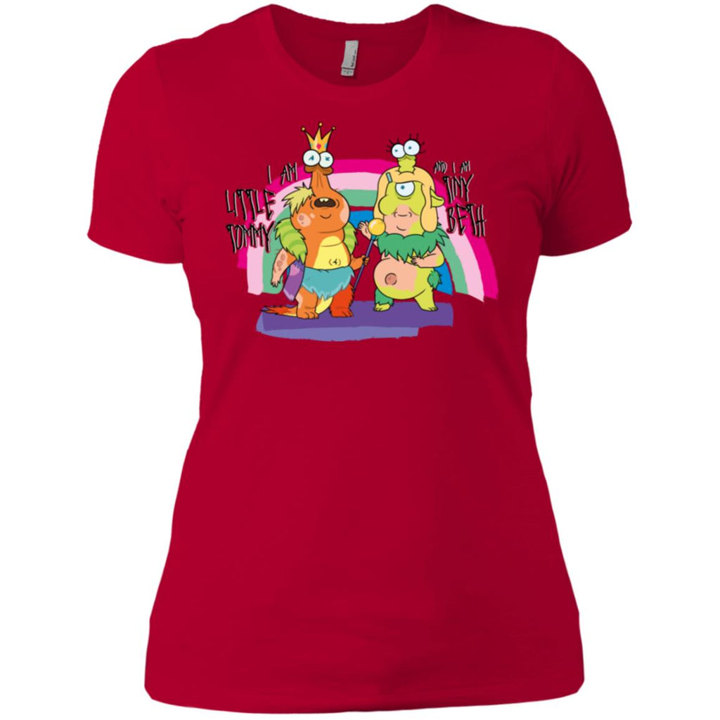 Rick And Morty Little Tommy And Tiny Beth Women T-Shirt