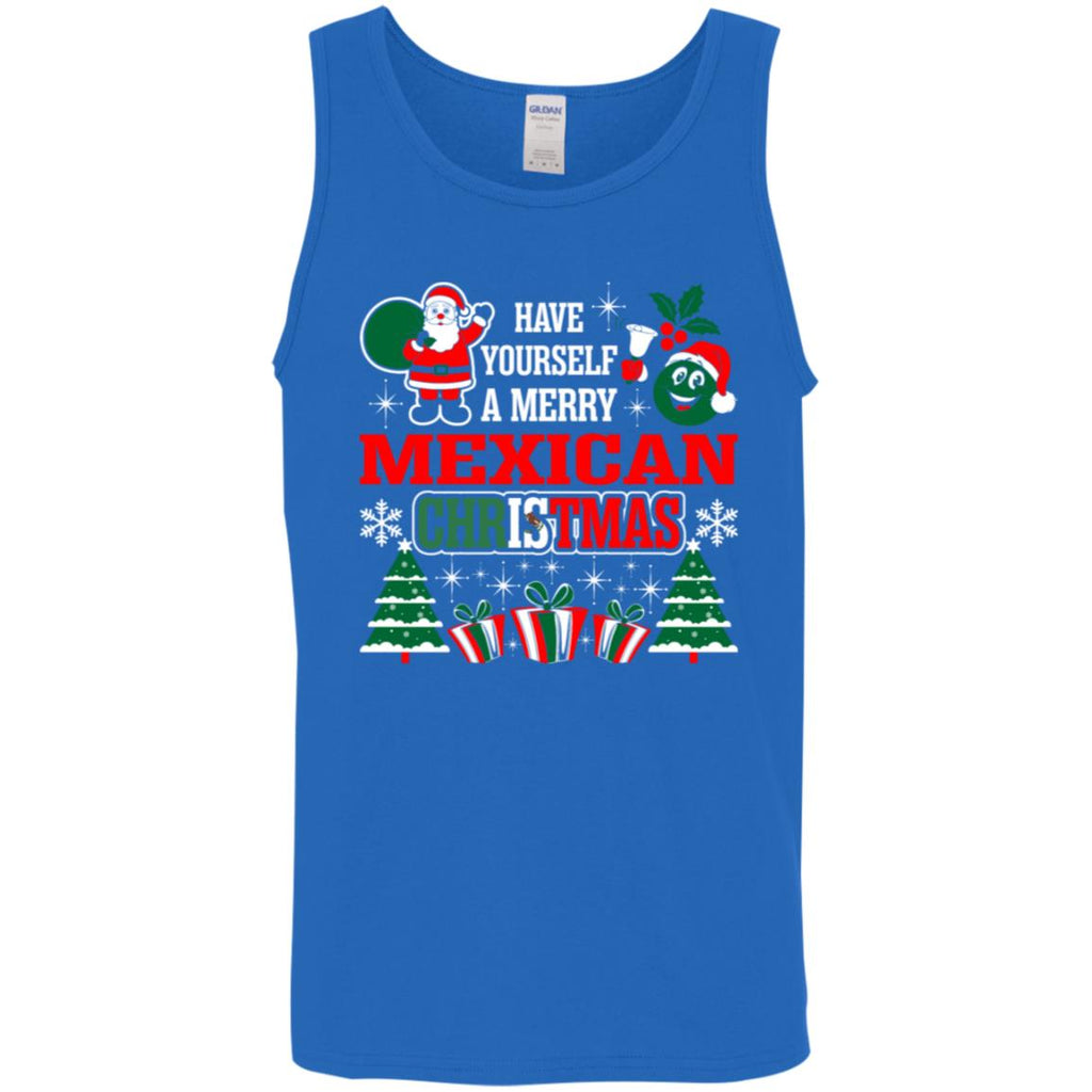 Have Yourself A Merry Mexican Christmas Men Tank Top