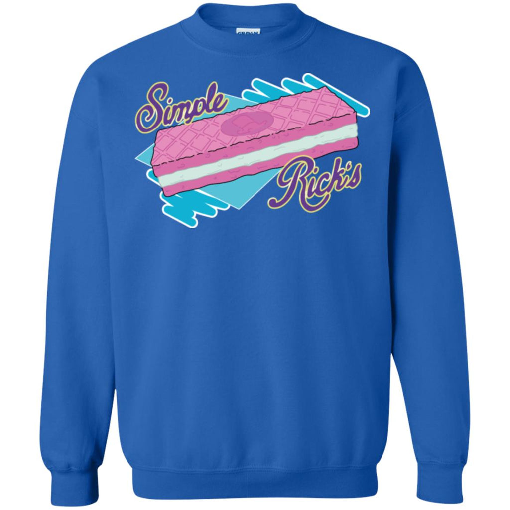 Rick And Morty Simple Rick's Wafer Cookie Unisex Crewneck Pullover Sweatshirt