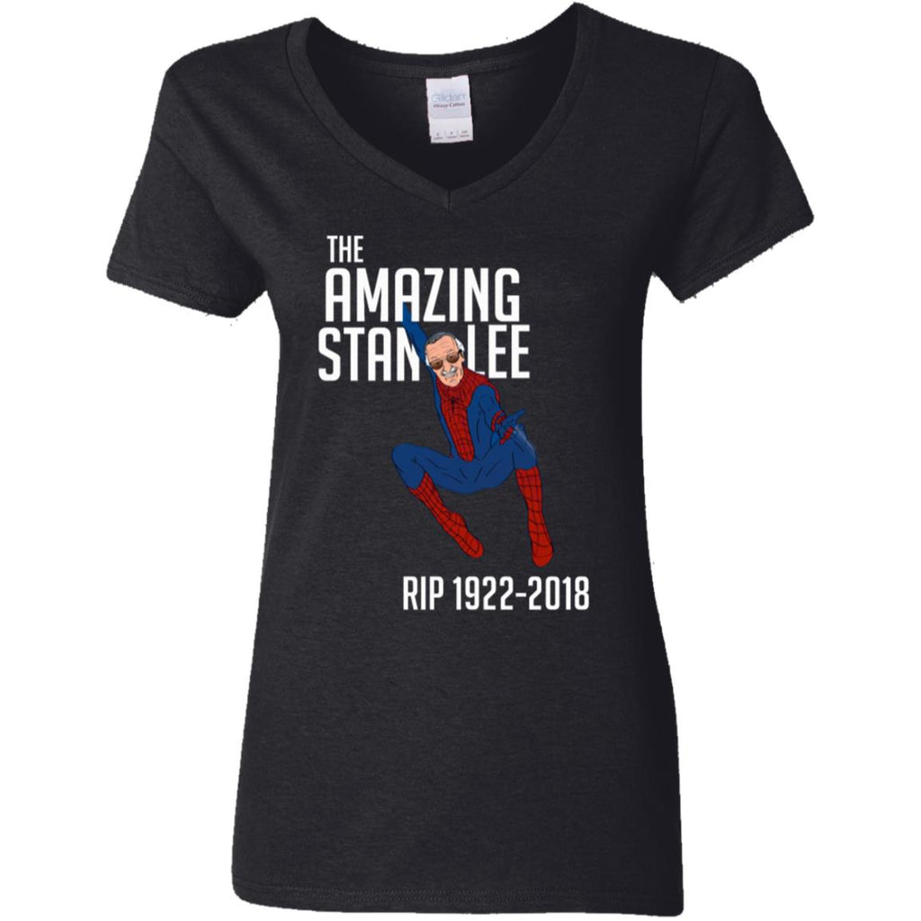 The Amazing Stan Lee Women V-Neck T-Shirt