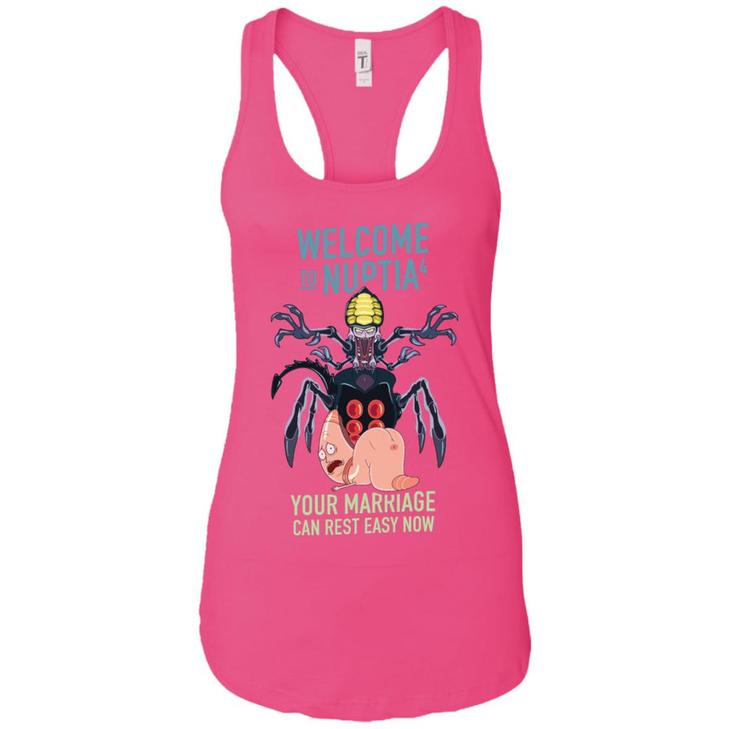 Rick And Morty Welcome To Nuptia Women Tank
