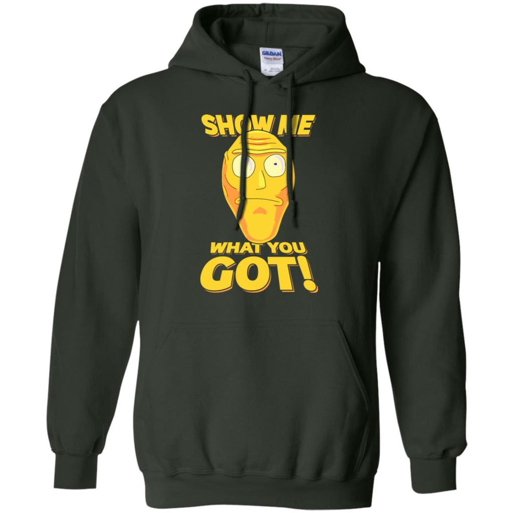 Rick And Morty Cromulon Show Me What You Got Men Pullover Hoodie