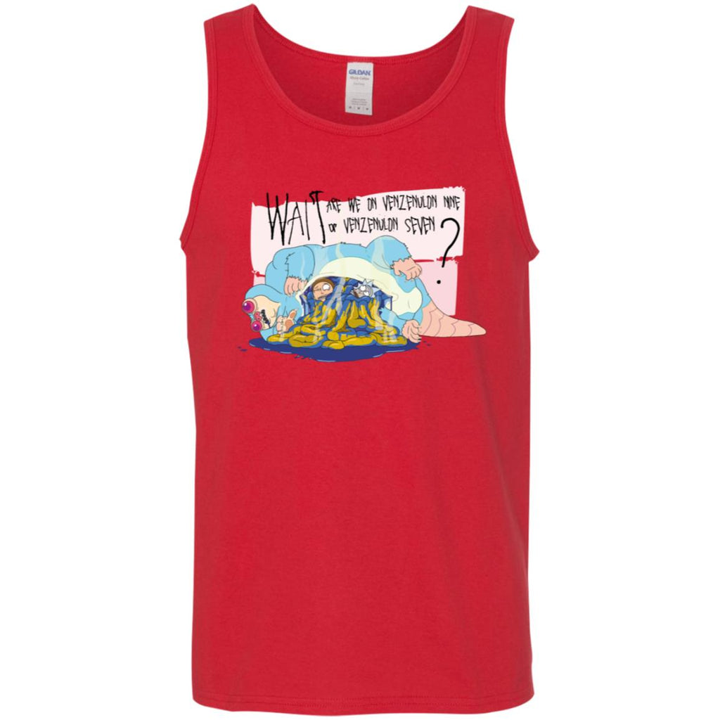 Ricky And Morty Which Venzenulon Are We On Men Tank Top