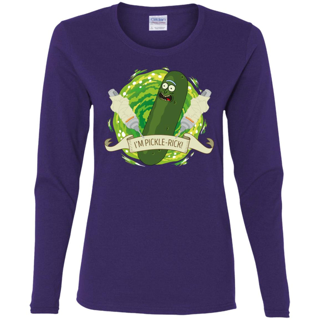 Rick And Morty I'm Pickle Rick Women Long Sleeve Shirt