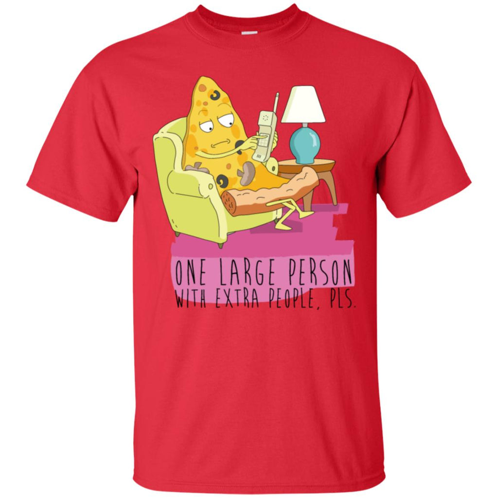 Rick And Morty Large Person With Extra People Men T-Shirt