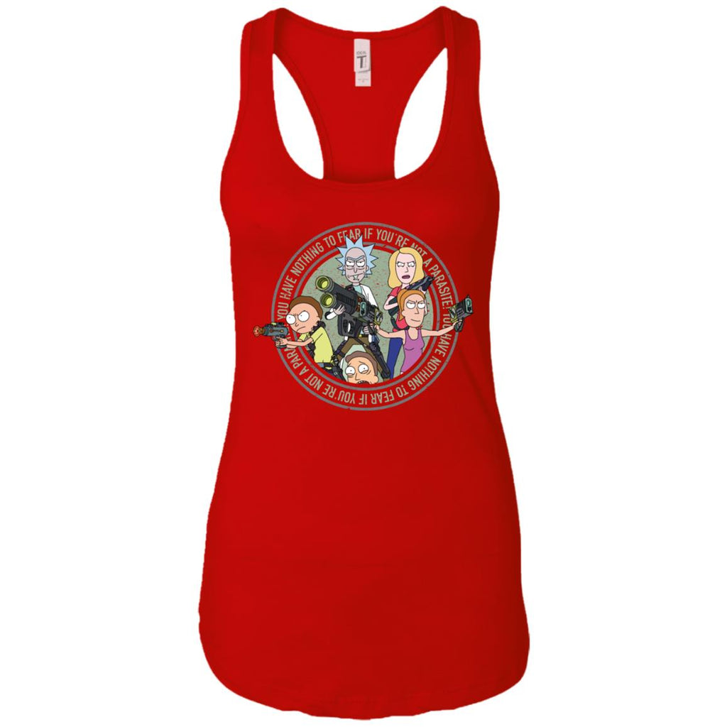 Rick And Morty And The Smith Family Women Tank