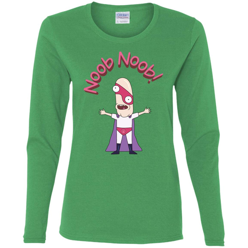Rick And Morty Noob Noob Women Long Sleeve Shirt