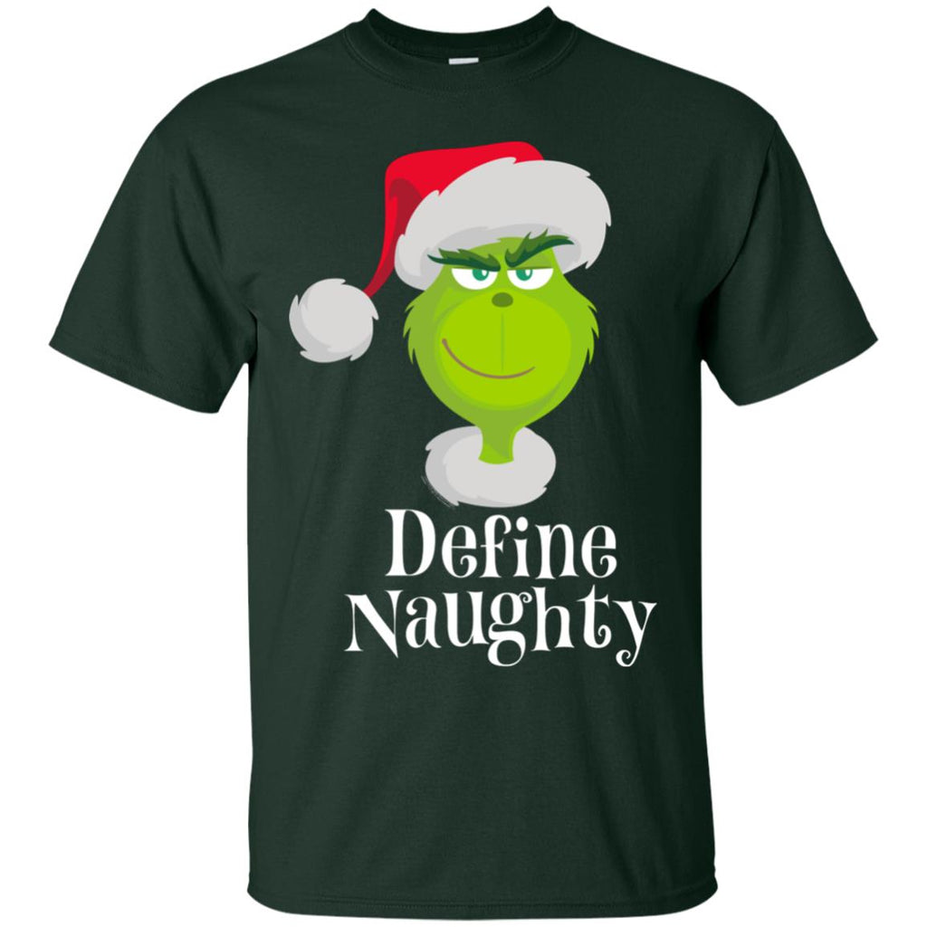 Dr. Seuss The Grinch Naughty Grinch Christmas Men T-Shirt