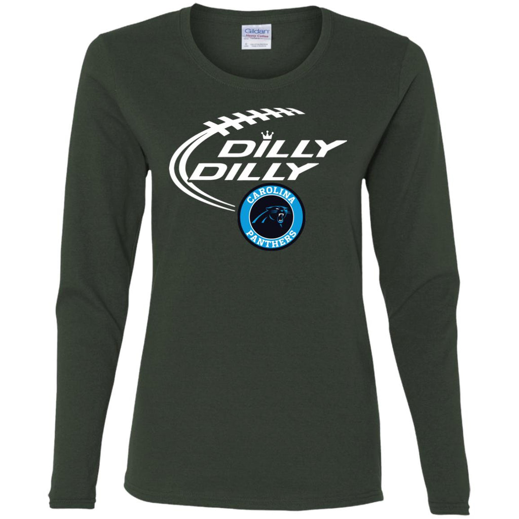 Dilly Dilly Carolina Panthers Nfl Football Women Long Sleeve Shirt