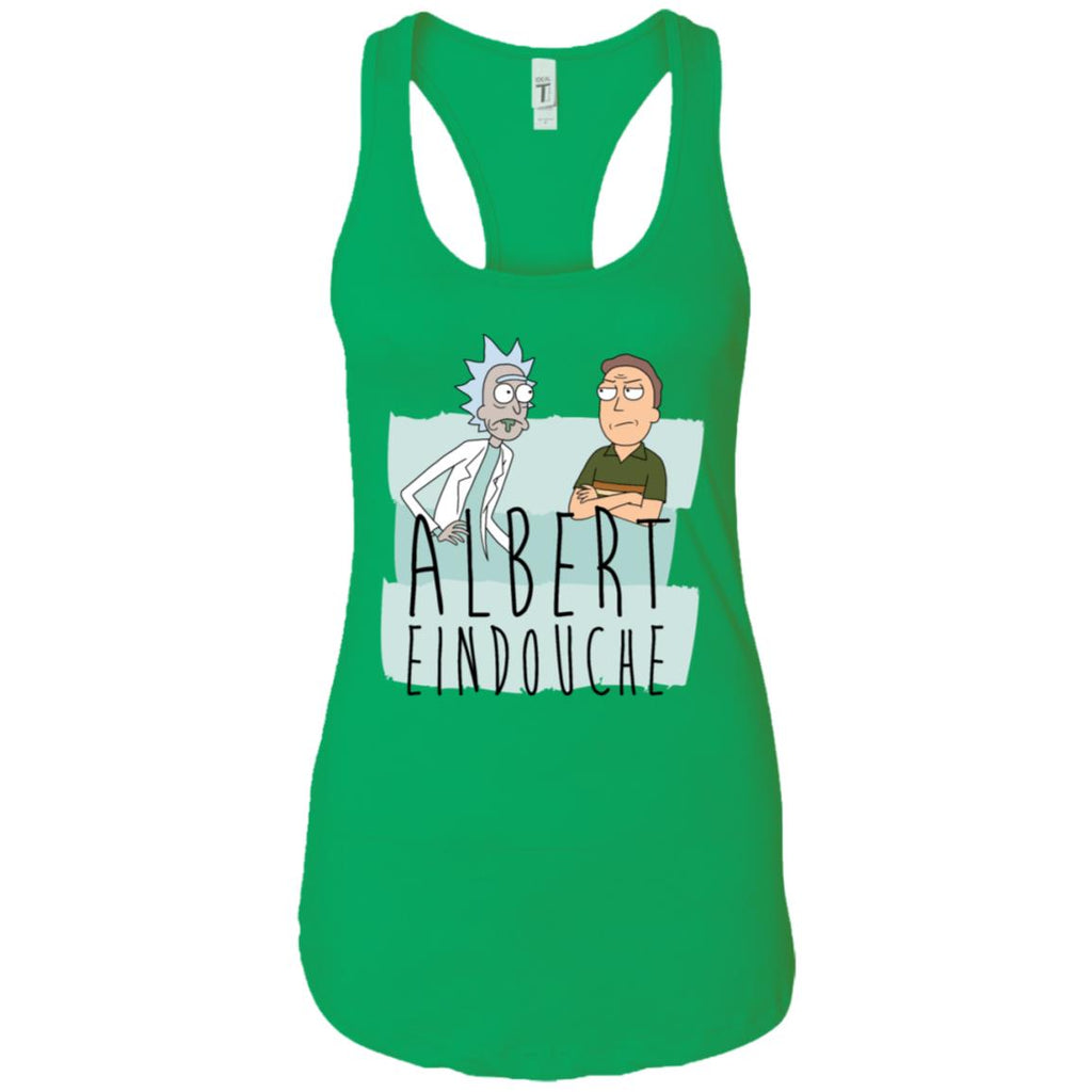 Rick And Morty Albert Eindouche Parody Women Tank