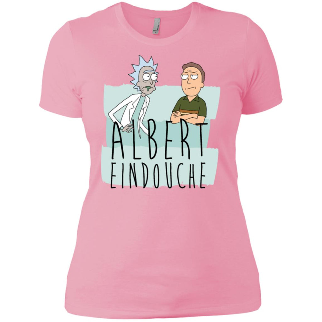 Rick And Morty Albert Eindouche Parody Women T-Shirt