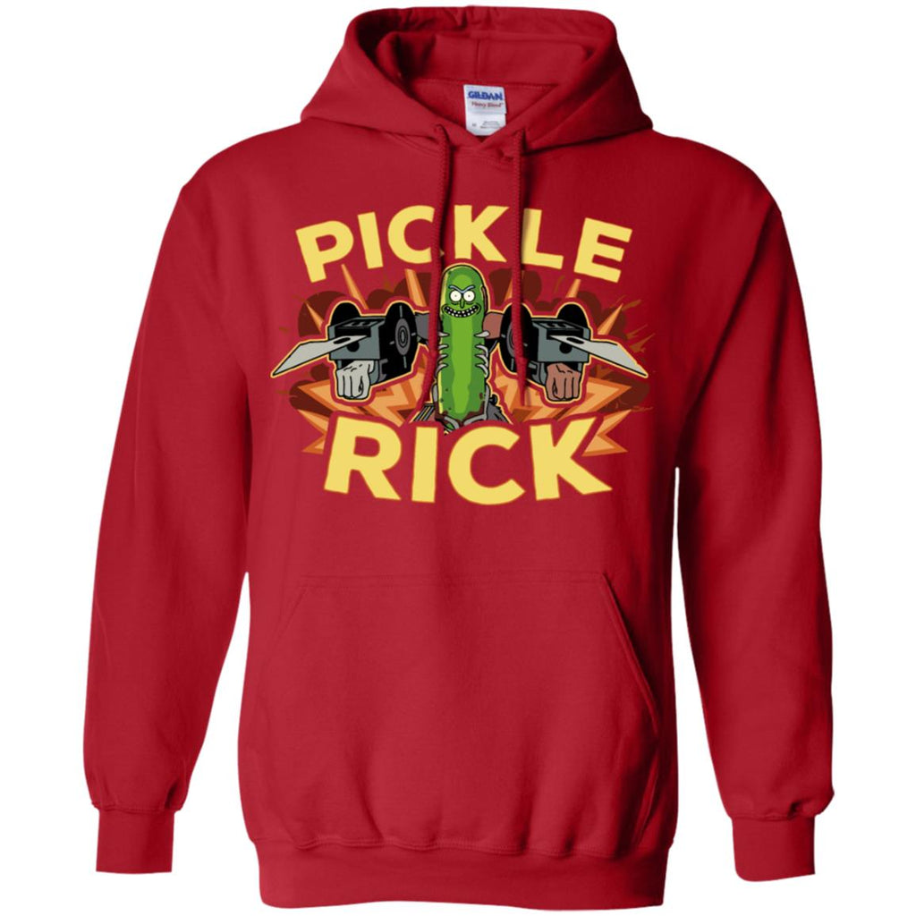 Rick And Morty Pickle Rick Men Pullover Hoodie