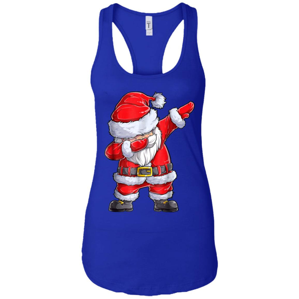 Dabbing Santa Shirt Christmas Boys Kids Men Xmas Gifts Tees Women Tank